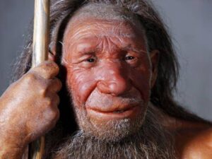 Neandertal-representación artística