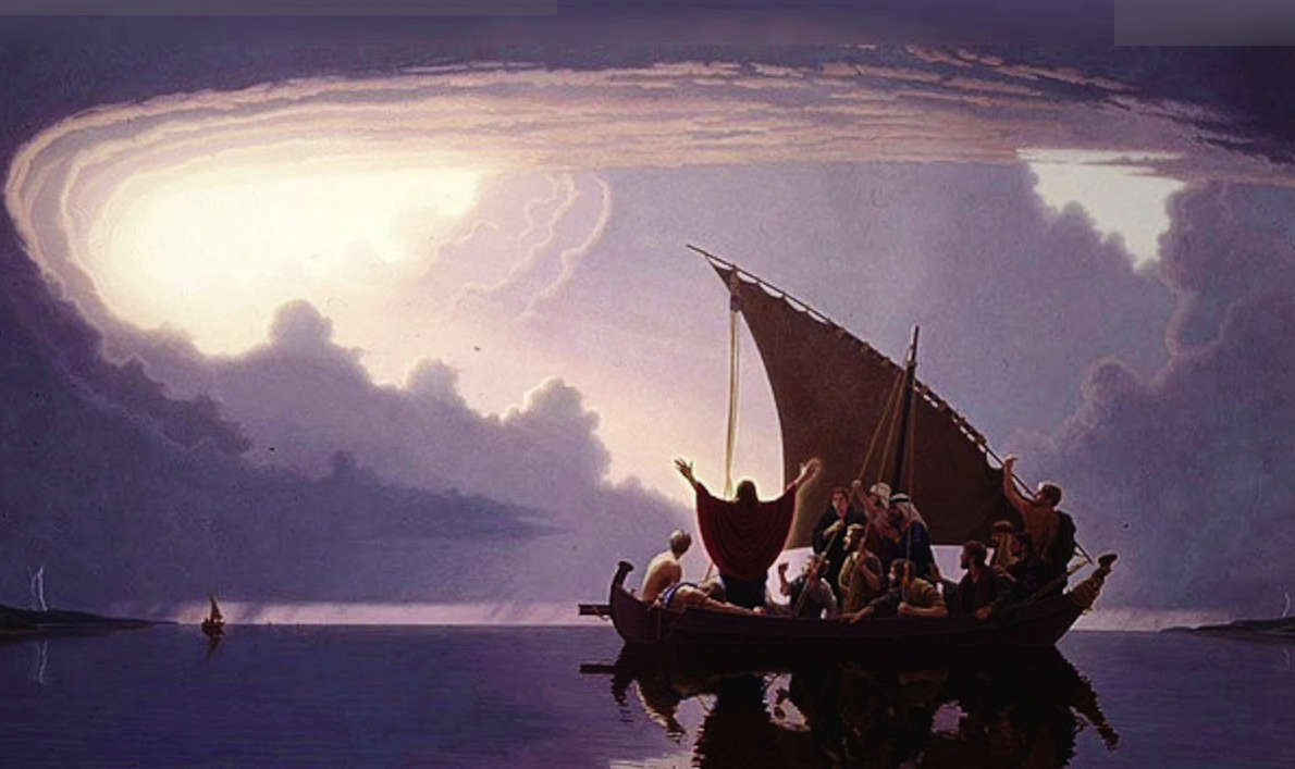 Jesús calma la tempestad