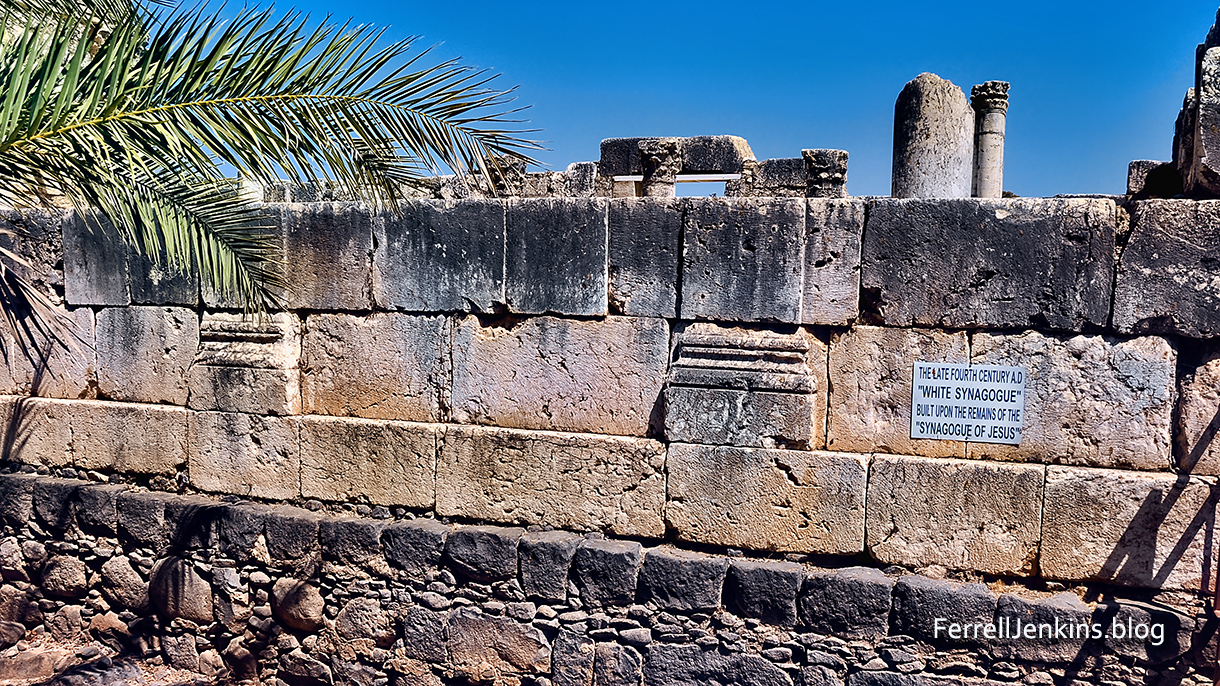 Sinagoga en Capernaum