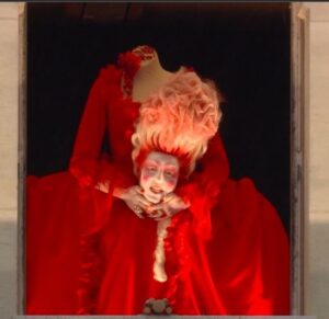 Marie Antoinette decapitada en los Juegos Olimpicos