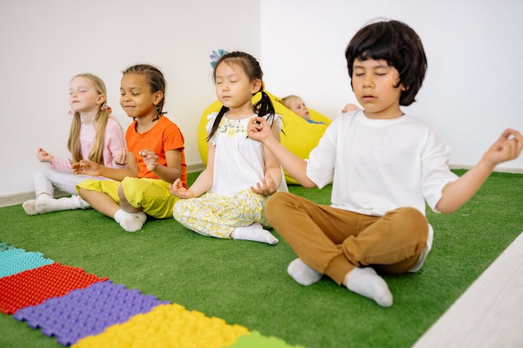 Mindfulness en las escuelas públicas - foto de yan krukov